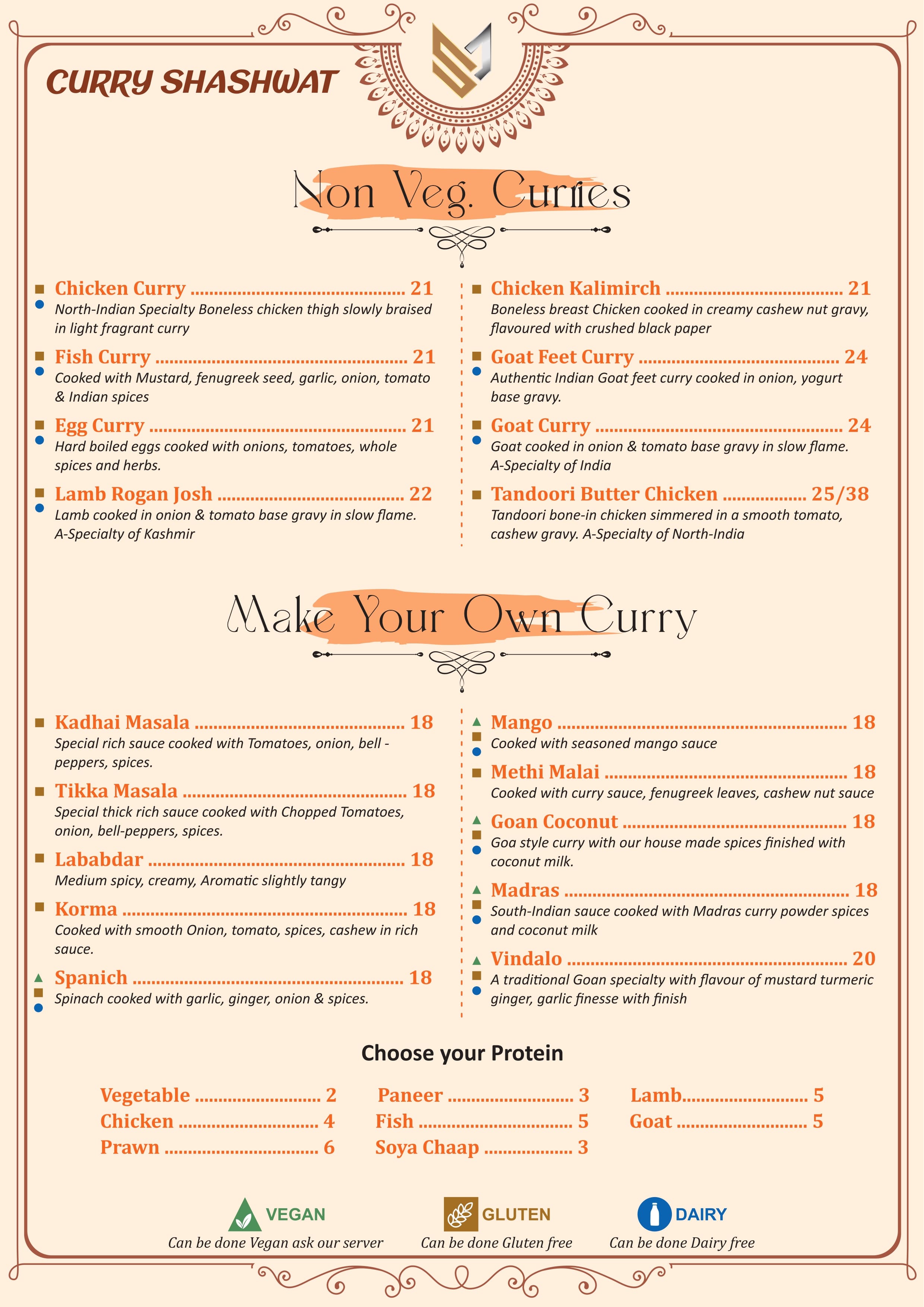 Menu page 5