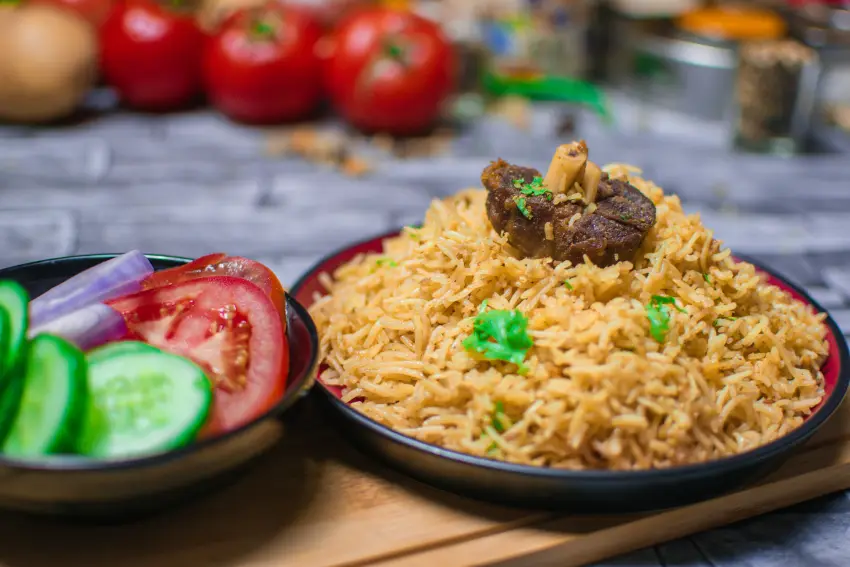Goat Biryani (with Bone)