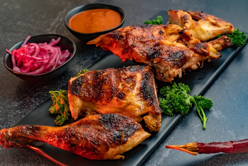 Tandoori Chicken with Bone